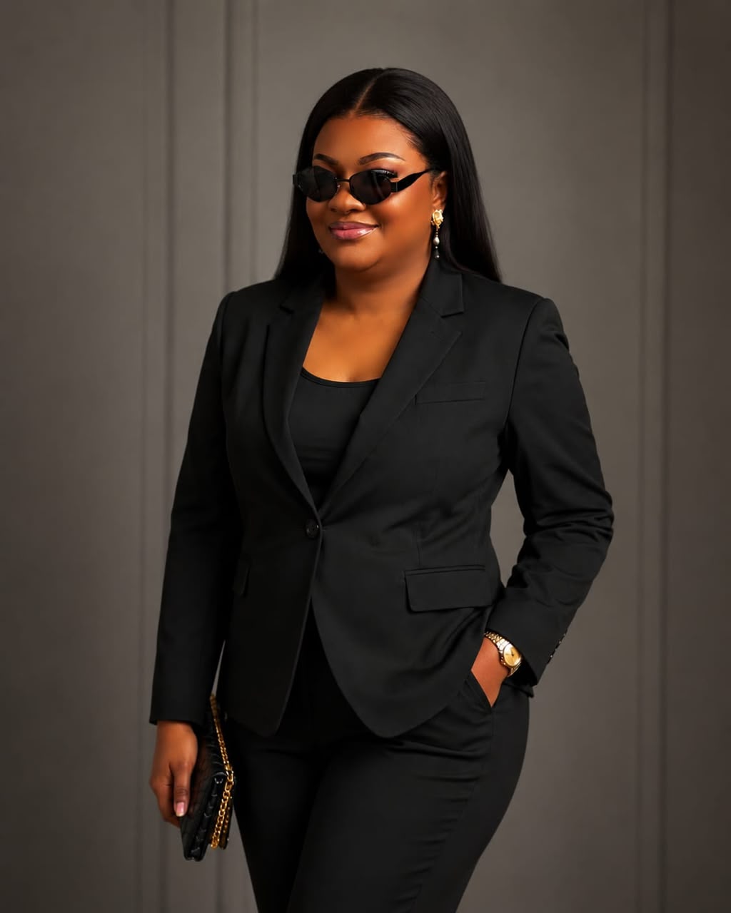 Portrait of Omowunmi Michael-jegede, creative director of the styling team